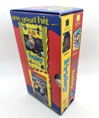 Friday & Next Friday VHS Fresh Friday Pack 2000 - Ice Cube 2 Tape Box Set RARE - Image 1 of 4