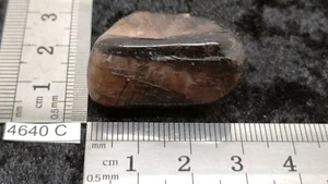 CHIASTOLITE ANDALOUSITE - pierre roulee naturelle - mineraux lithotherapie reiki - Picture 1 of 3