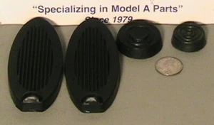 1928-1931 Model A Ford Pedal Pads, Accelerator Cap Pad and Starter Push Rod Pad - Picture 1 of 4