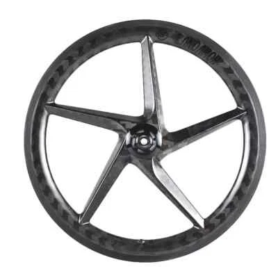 16 20 Inch 349 406 451 5 Spokes Bicycle Carbon Wheel with Rim Disc Brake Hub 1pc - Image 1 of 4
