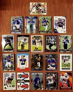 RAVENS FOOTBALL CARDS PIERCE JSY AU RC /299 STOKELY RC FLACCO REFRACTOR REED RAY - Picture 1 of 5