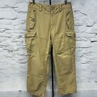 American Eagle Pants Mens 31X32 Paratrooper Cargo Tan Military Distressed Work