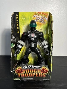 GI Joe Tough Troopers Snake Eyes Action Figure Sounds Lights Up Arm Chop NEW - Picture 1 of 8