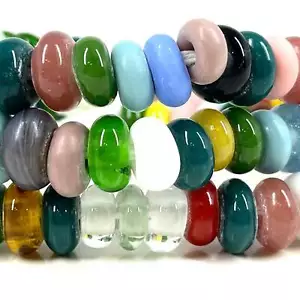 Multicolor Krobo Recycling Glasperlen - Bild 1 von 6