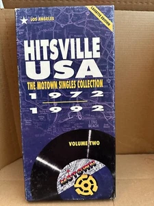 Hitsville USA Vol 2 The Motown Singles 1972-1992 Cassettes Box Set 4 New - Picture 1 of 15