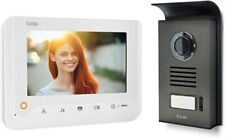 Extel Nova Videocitofono con 7" Monitor - Bianco/Grigio