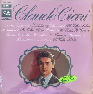 SEALED & MINT "Claude Ciari" LP 1968 Pathe EMI Stereo French Import - Picture 1 of 2
