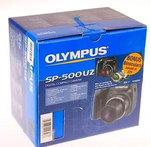 OLYMPUS SP-500UZ Camera 6MP AA Battery NOS Boxed & New- 10x Optical Zoom - Picture 1 of 11