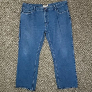 BIG MAC Mens Workwear 40x30 Straight Leg Denim Blue Jeans - Picture 1 of 9