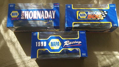 Set of  NAPA Collectable Diecast Race Cars-Ron Hornadays Car & Truck-Autocare500 - Image 1 of 4