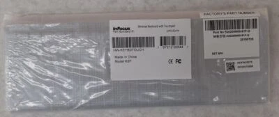 InFocus Wireless Keyboard With Touchpad K2P P/N HW-KEYBDTOUCH / 530209N00-81F-G - Image 1 of 4