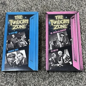 Twilight Zone VHS Lot 2 Tapes vol 1  17 18  - Picture 1 of 3