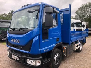 Iveco Eurocargo 75E16K Tipper Euro 6 2020 low miles a/c - Picture 1 of 8