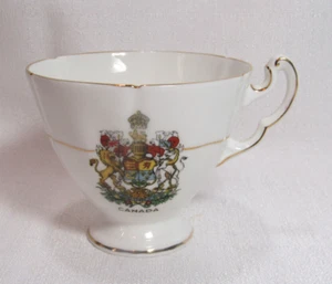 Royal Adderley Ridgway Potteries Fine Bone China CANADA Footed Teacup - Picture 1 of 10