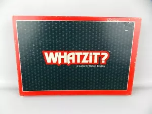 Whatzit? Milton Bradley Vintage Board Game 1987 COMPLETE - Picture 1 of 7