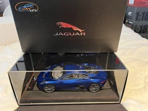 VAV Jaguar C-X75 Blue Lowered Rear Wing 1/18 Resin Model - Picture 1 of 1