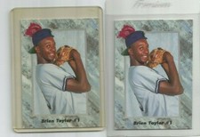 BRIAN TAYLOR 1991 CLASSIC DRAFT "YANKEE #1 PICK" LIMITED PRINT FRENCH VERSION #7