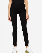 Armani Exchange Women's  Super Skinny Lift-up Jeans 5 Pockets, Black, 31 R