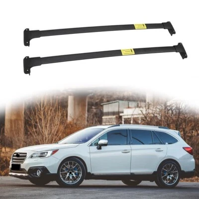 2Pcs Crossbar Fits for Subaru Outback 2015-2020 Roof Rack Luggage Cargo Carriar - Image 1 of 4