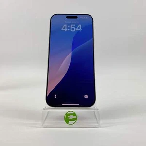 Broken Unlocked Apple iPhone 16 Pro Max 256GB 18.4.1 MYW63LL/A Cracked Back - Zdjęcie 1 z 9