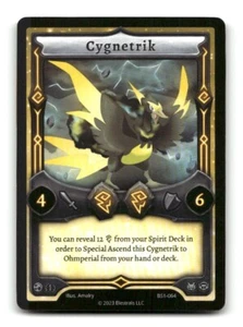 Juego de cartas coleccionables Elestrals Base Set #BS1-064 Cygnetrik - Imagen 1 de 4