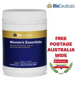 BioCeuticals Women's Essentials 240 Capsules **FREE POSTAGE** - Picture 1 of 3