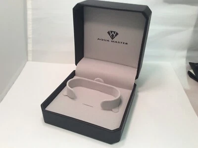 Aqua Master Original Genuine Black Leather  Watch box  - Image 1 of 3