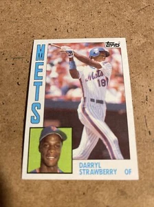 1984 Topps Darryl Strawberry RC #182 Mets Rookie-HIGH GRADE *LUKE137* - Picture 1 of 2