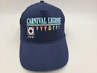 Vintage Carnival Cruise Ships Legend Rope Snapback Hat Cap Travel Souvenir Blue