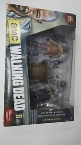 The Walking Dead Morgan W/Impaled Walker Deluxe Boxed Set Series 8 McFarlane Toy - Picture 1 of 9