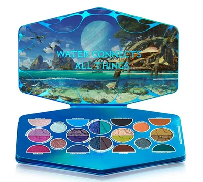 Paleta de sombras de ojos NYX Cosmetics X Avatar The Way Of Water 2 colores edición limitada Foto 1 de 4