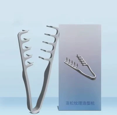 Pettine Texture, Pettini Denti Larghi per Capelli Ricci, Pettine Capelli Distric - Image 1 of 4