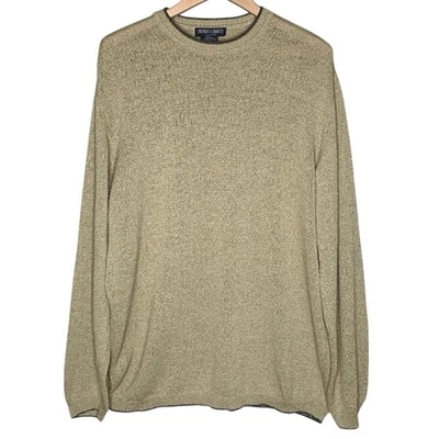 Suéter Mondo di Margo Para Hombres Italiano Mezcla de Lino L Ligero Años 80 90 Foto 1 de 4