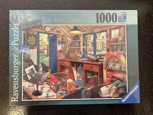 Ravensburger Puzzle Nr. 19 650 0 Die Männerhöhle #2 1000 Teile Neu Versiegelt - Bild 1 von 4