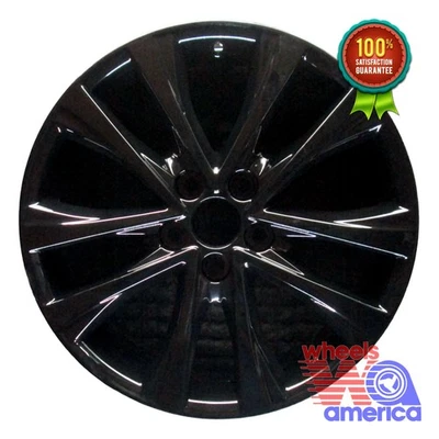 Wheel Rim Toyota RAV4 18 2016-2018 4261A0R030 4261A42090 Factory Black OE 75200 - Image 1 of 4