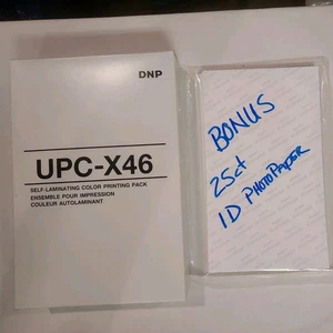 DNP Fotolusio UPC-X46 Samolaminujący kolorowy pakiet do druku do systemu Sony - Zdjęcie 1 z 2