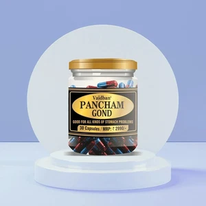 Vaidban Pancham Gond 30 Caps For Weight Wellness (FREE SHIPPING) - Picture 1 of 5