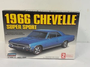 Vintage 1996 Chevelle Super Sport Lindberg 1/25 Model SEALED #72181 *SEALED* - Picture 1 of 5