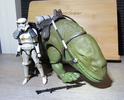 Figura de acción suelta Star Wars 6" Black Series Dewback Sand Trooper -Sin lucio Foto 1 de 4