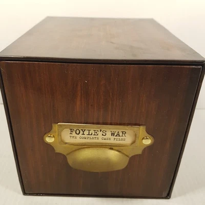 Foyle's War: Complete Case files collecton (22xDvd, Region 4 PAL) filing cabinet - Image 1 of 4