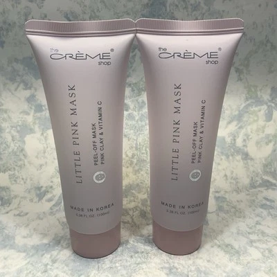 The Creme Shop Little Pink Mask Peel-Off Mask 3.38oz ( Lot of 2 ) New - Image 1 of 4
