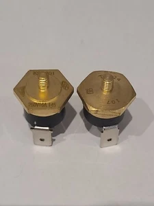 Gaggia Classic/Baby Kontakt Thermostat x2 107�C 10A 250V Brew & 145�C 10A 250V - Bild 1 von 5