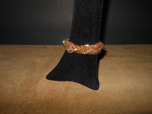 RARO! BRACCIALE MULTIFILO KATE SPADE NEW YORK CRISTALLO CASCATA ART DECO con SACCHETTO