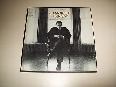 Glenn Gould Bach SIX PARTITAS TWO & THREE PART INVENTIONS Columbia 3 LP D3S 754 - Image 1 of 3