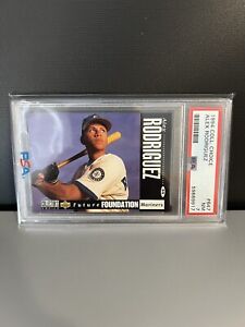 Alex Rodriguez Rookie Card 1994 Upper Deck Collector's Choice #647 graded PSA 7