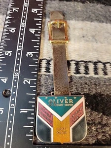 Oliver Farm Equipment Company Hart Parr Nicholas & Shepherd Uhrenanhänger mit Armband - Bild 1 von 2