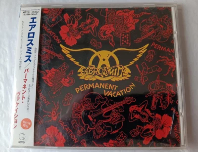 Aerosmith Permanent Vacation Japan MVCG-19302 OBI 1998 Reissue — 第 1/4 张图片