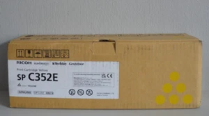Toner original Ricoh SP C352E Yellow 408218 pour SP C352DN neuf et emballage d'origine - Photo 1/1