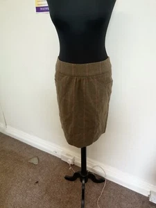 Tom Joules Tweed  over Skirt Brown and pink coloured size UK8 - Picture 1 of 8