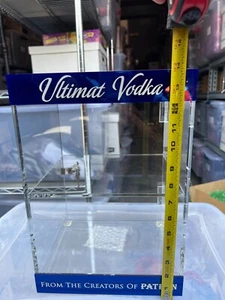 Ultimat Vodka Acrylic Display from the creators of Patron Counter Unit Holder - Picture 1 of 9